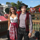 Illustration for article titled Please Enjoy Bayern Munich Dressed Up And Boozing For Oktoberfest